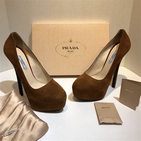 prada stilettos|Prada stilettos suede.